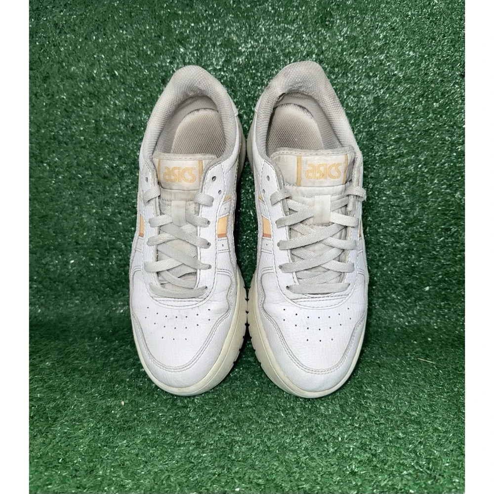 Asics Japan S Platform Women Size 8 Casual White Leather Shoes Sneakers 1202A360